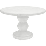 Montgomery Round Outdoor Dining Table Outdoor Dining Tables FURMONTG0054RDWHP