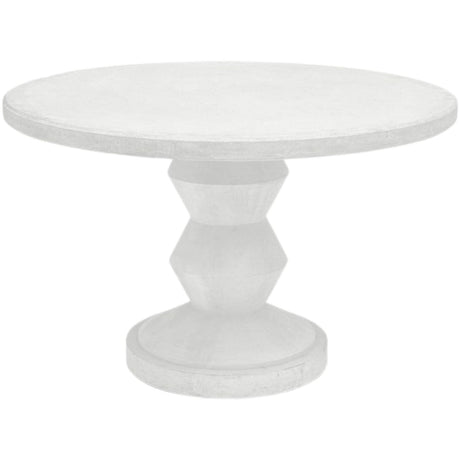 Montgomery Round Outdoor Dining Table Outdoor Dining Tables FURMONTG0054RDWHP