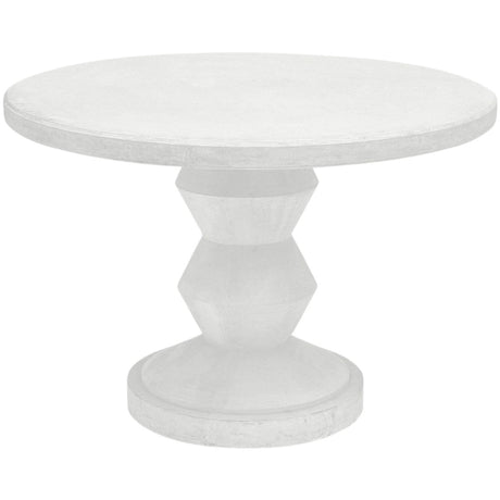 Montgomery Round Outdoor Dining Table Outdoor Dining Tables FURMONTG0048RDWHP