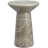 Omer Indoor/Outdoor Accent Table Outdoor Side Tables FUROMERSTBGY