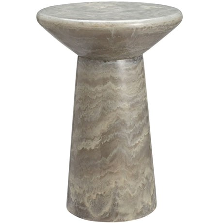 Omer Indoor/Outdoor Accent Table Outdoor Side Tables FUROMERSTBGY