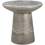 Omer Indoor/Outdoor Side Table Outdoor Side Tables FUROMERSTB22GY
