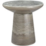 Omer Indoor/Outdoor Side Table Outdoor Side Tables FUROMERSTB22GY