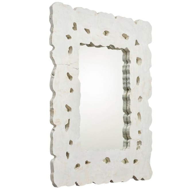 Pieter Mirror Rectangle + Square Mirrors MIRPIETE4050WH