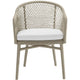 Valley Indoor/Outdoor Dining Chair Outdoor Dining Chairs + Benches FURVALLDNSDAL-WH
