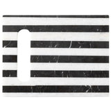 Marceau Black/White Striped Serving Board