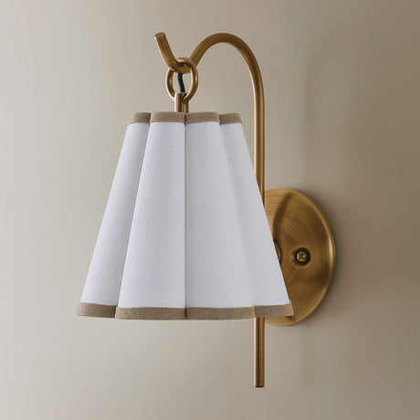 Eula Wall Sconce Sconces H1164101-PBR 197292793502
