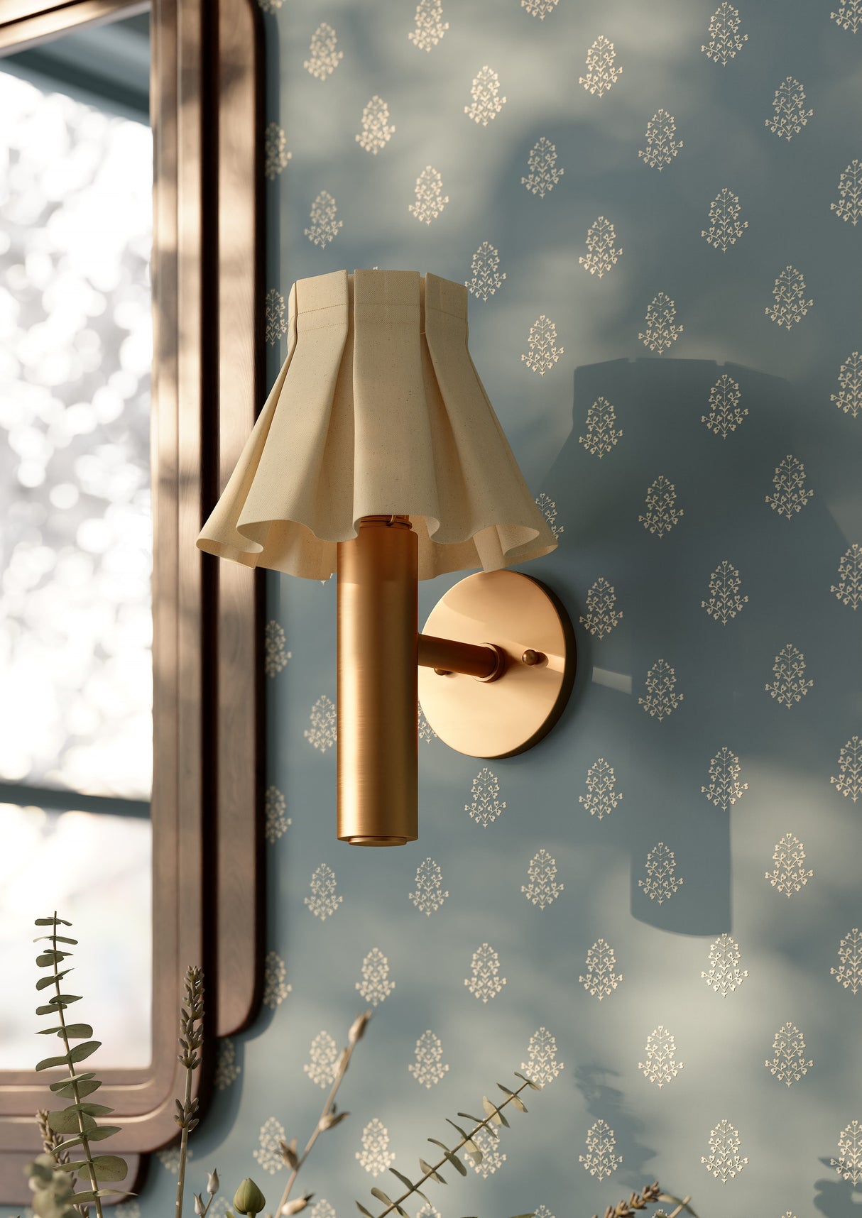 Eunice Wall Sconce Sconces H1137101-PBR 197292797883