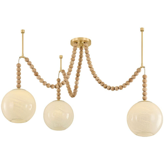 Makena Chandelier Chandeliers H1179803-AGB 197292793724