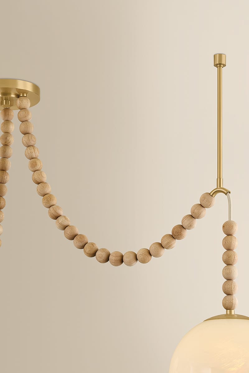 Makena Chandelier Chandeliers H1179803-AGB 197292793724
