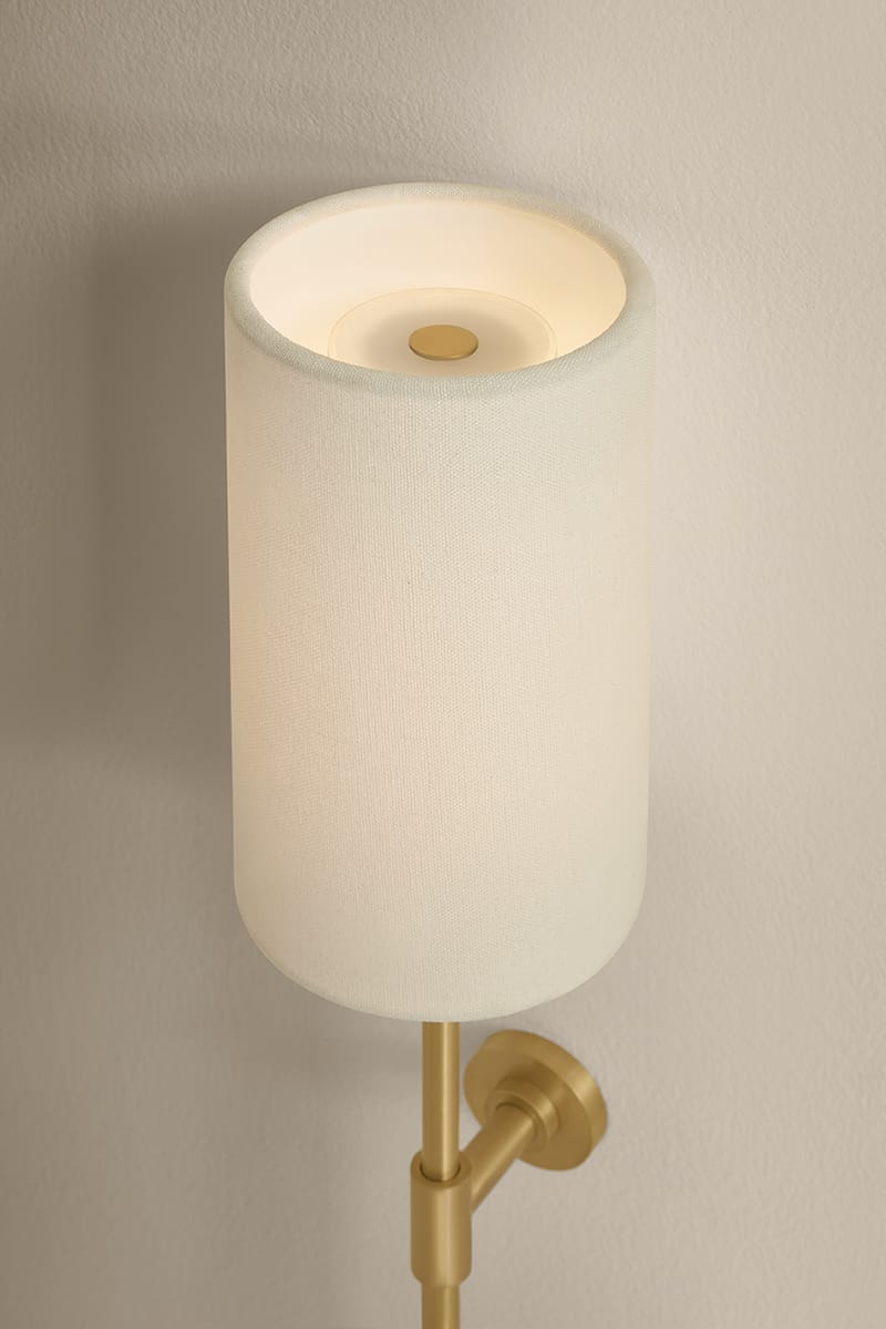 Olivia Rechargeable Wall Sconce Sconces HL223101-AGB 197292794288
