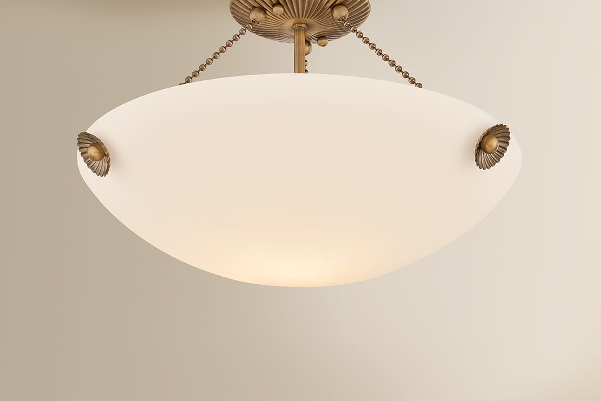 Vivienne Semi Flush Flush Mounts H1185601-PBR 197292793861