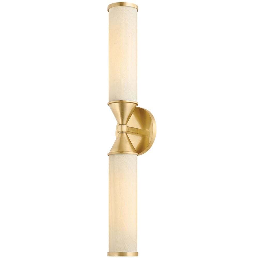 Zinnia 2-Light Wall Sconce Sconces H1184102-AGB 197292793823
