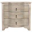 Curved Front Side Table Nightstands + Bedside Tables GTAB290VGR 00842449107489