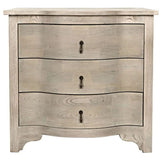 Curved Front Side Table Nightstands + Bedside Tables GTAB290VGR 00842449107489