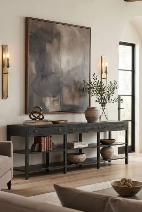Grace Console NEED PRICING Bookcases, Tall Cabinets + Shelving GCON462BKW