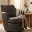 Hotchkiss Swivel Arm Chair Occasional + Accent Chairs LEA-C0672-1D 00842449138018
