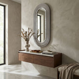 Luna Mirror Round + Oval Mirrors GMIR171WH 00842449131316
