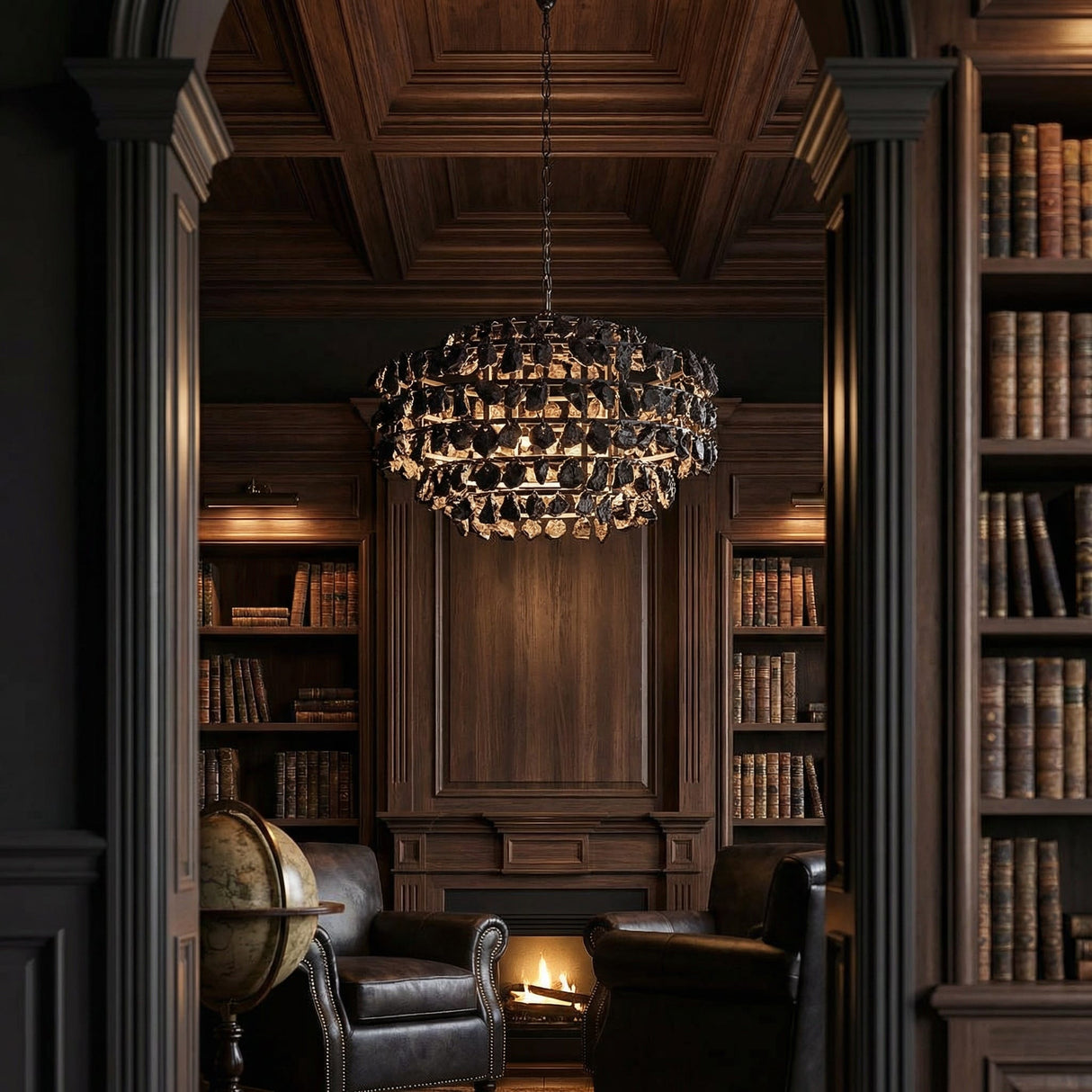 Vulcan Chandelier Chandeliers LAMP778MTB 00842449130029