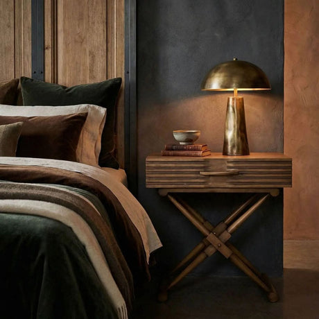 Zanta Side Table Nightstands + Bedside Tables GTAB671SB 00842449108684