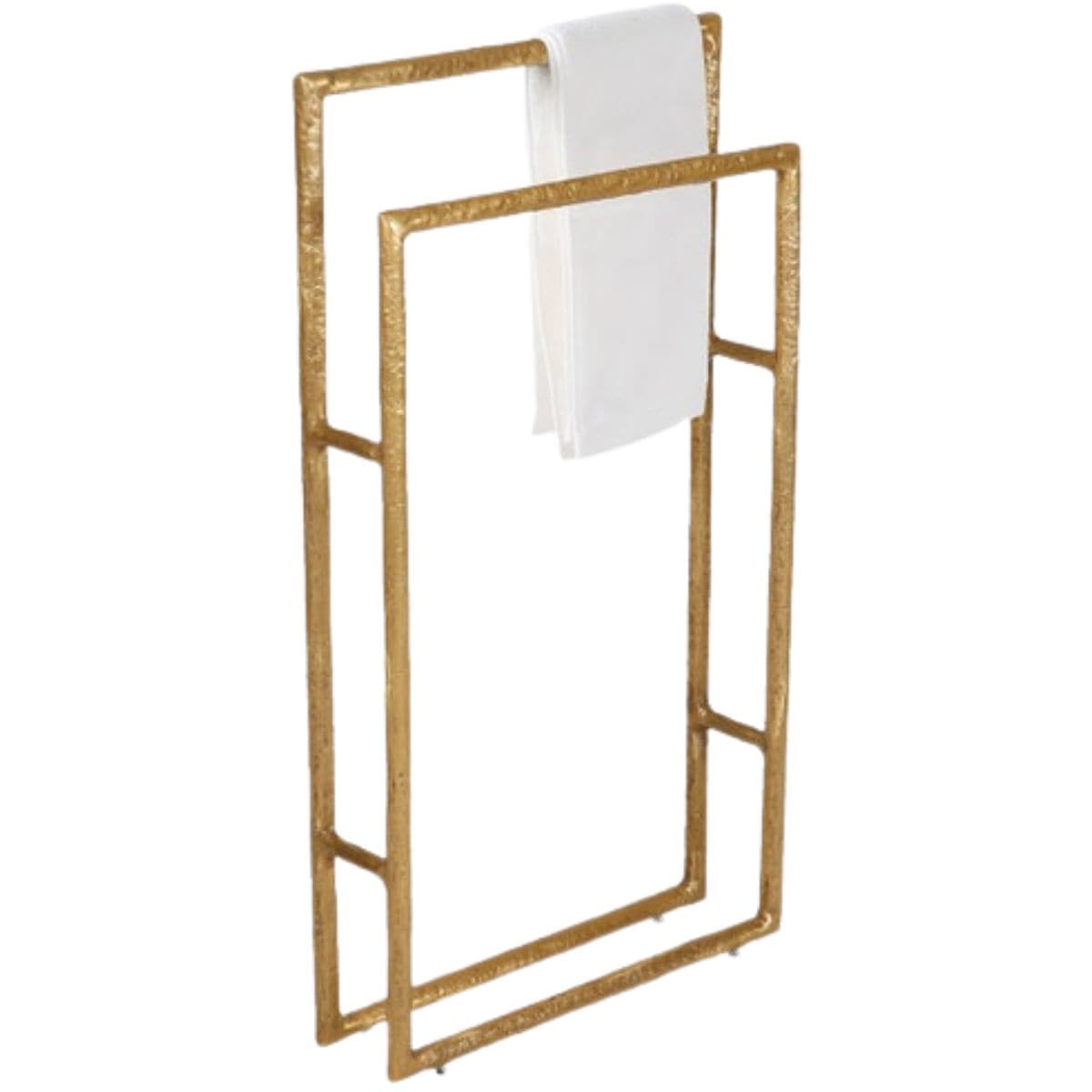 Halsey Freestanding Towel Rack Towel Racks + Towels