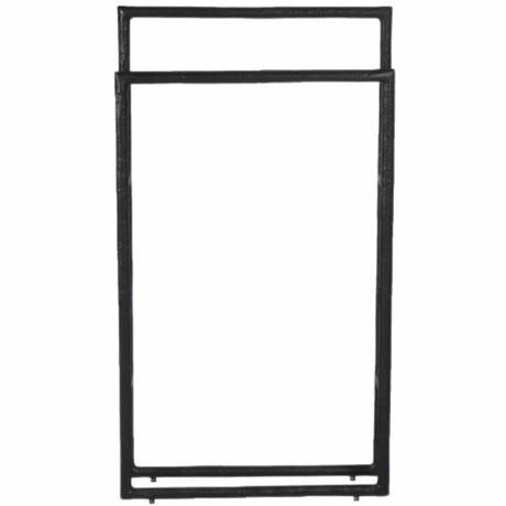 Halsey Freestanding Towel Rack Towel Racks + Towels 06HALS-BLK-TRFS20X36