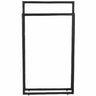 Halsey Freestanding Towel Rack Towel Racks + Towels 06HALS-BLK-TRFS20X36