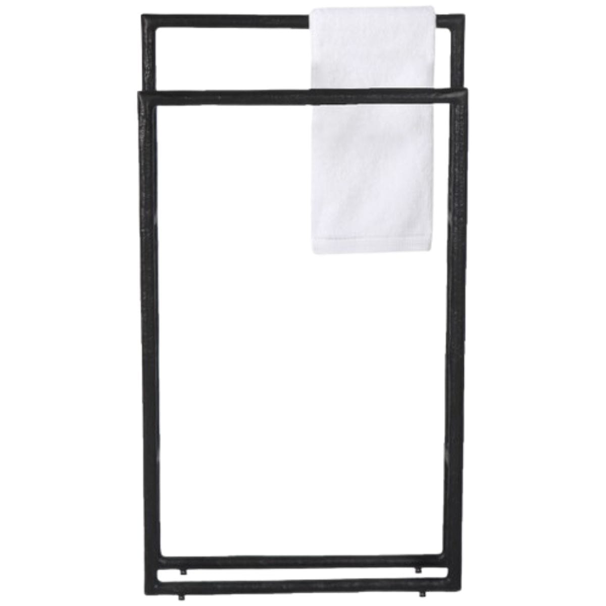 Halsey Freestanding Towel Rack Towel Racks + Towels