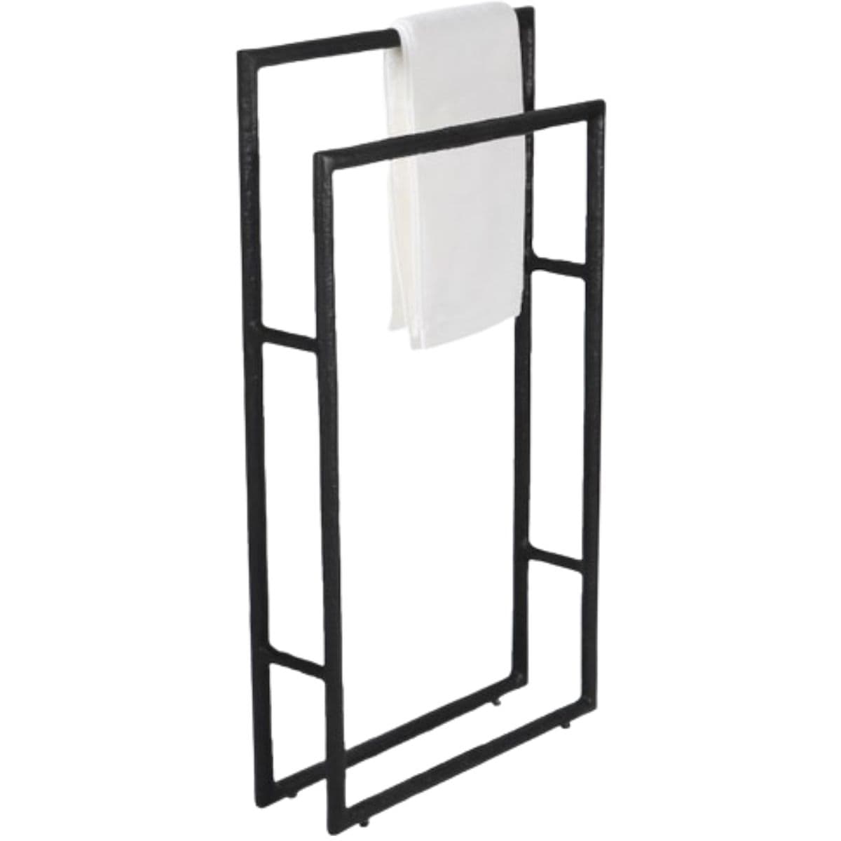 Halsey Freestanding Towel Rack Towel Racks + Towels