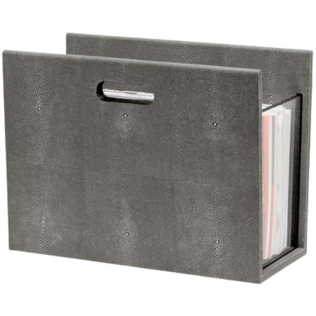 Turin Magazine Holder Baskets + Bins 03TURIN-GY-MHRT