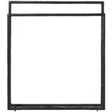 Halsey Freestanding Towel Rack Towel Racks + Towels 06HALS-BLK-TRFS32X36