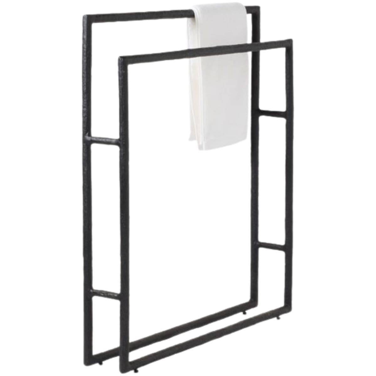 Halsey Freestanding Towel Rack Towel Racks + Towels