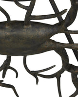 Rainforest Bronze Semi-Flush Mount