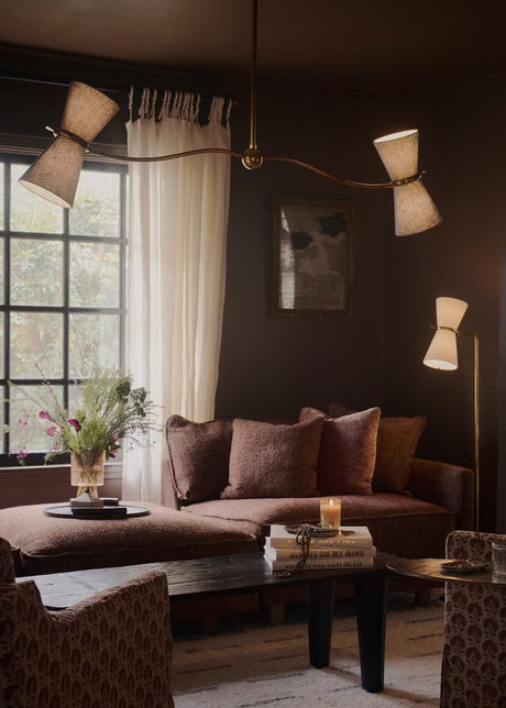 Gable Linear Chandelier Chandeliers