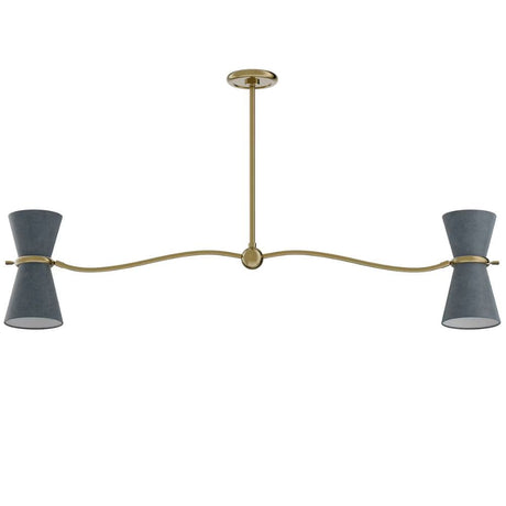 Gable Linear Chandelier Chandeliers 16-1572STB