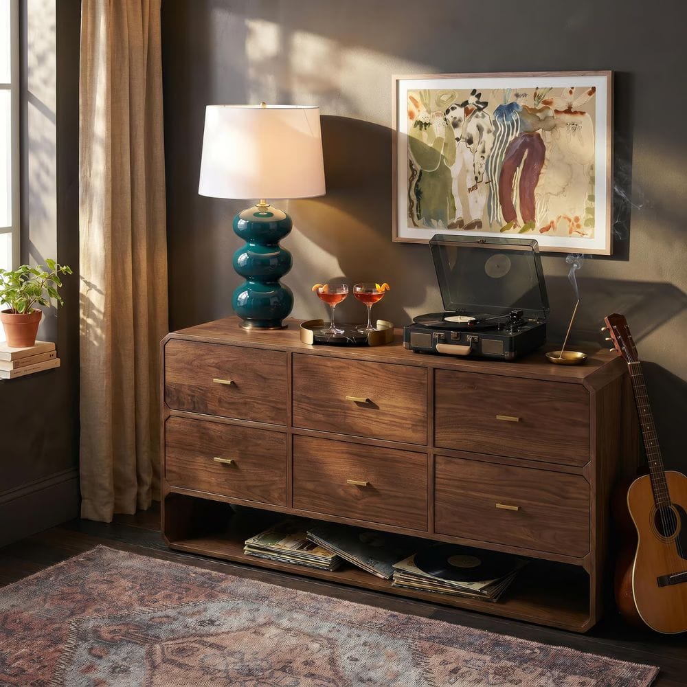 Hewitt Table Lamp Table + Desk Lamps 13-1729BL