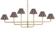 Polly Chandelier 16-1454NB-UMB