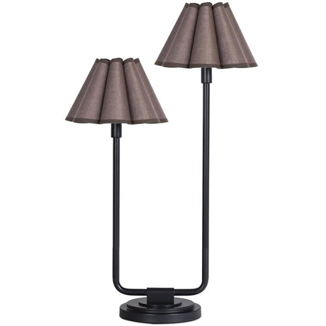 Polly Table Lamp Table + Desk Lamps 13-1691BB-UMB