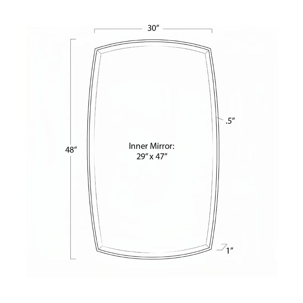 Radiant Mirror Rectangle + Square Mirrors 21-1199