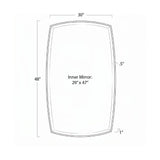 Radiant Mirror Rectangle + Square Mirrors 21-1199