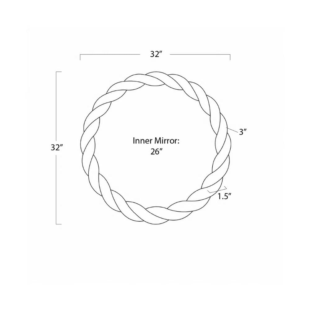 Saylor Mirror Rectangle + Square Mirrors 21-1195