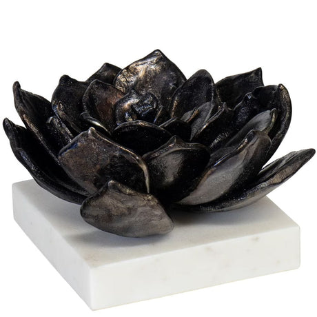 Succulent Sculpture Sculptural Objects 20-1483BLKZ