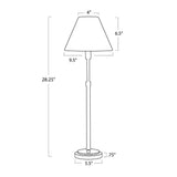 Polly Buffet Lamp Table + Desk Lamps