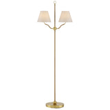 Sirocco Brass Floor Lamp