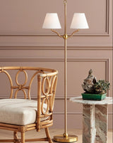 Sirocco Brass Floor Lamp