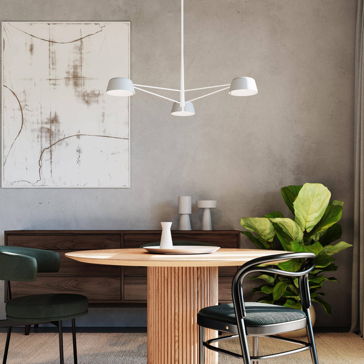 Ray 3-Light Chandelier Chandeliers