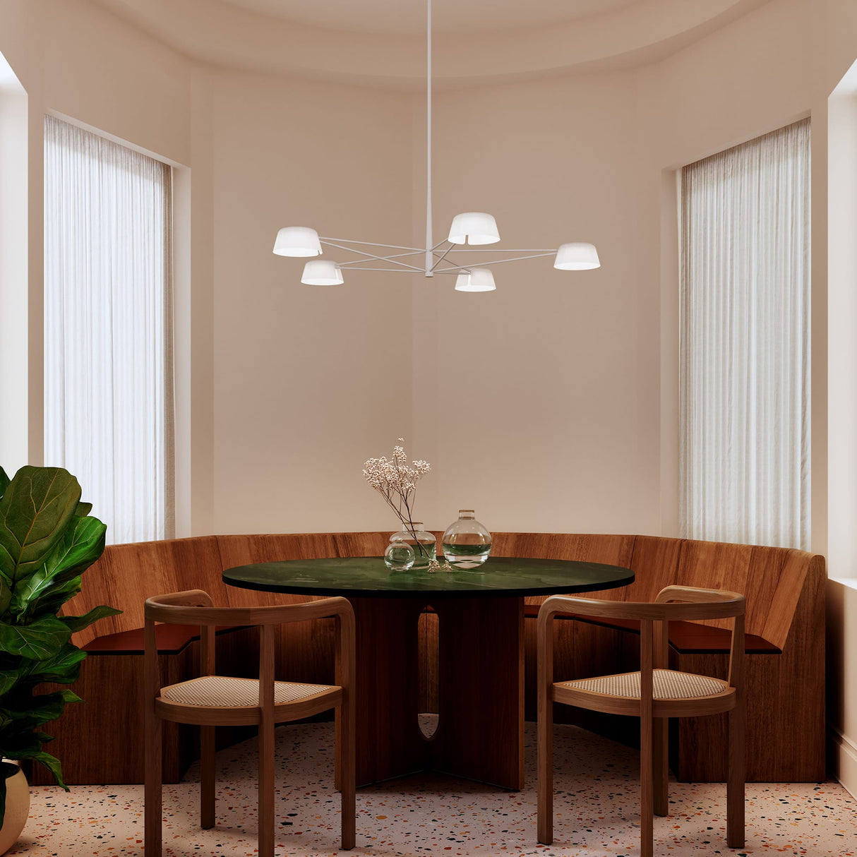 Ray 5-Light Chandelier Chandeliers