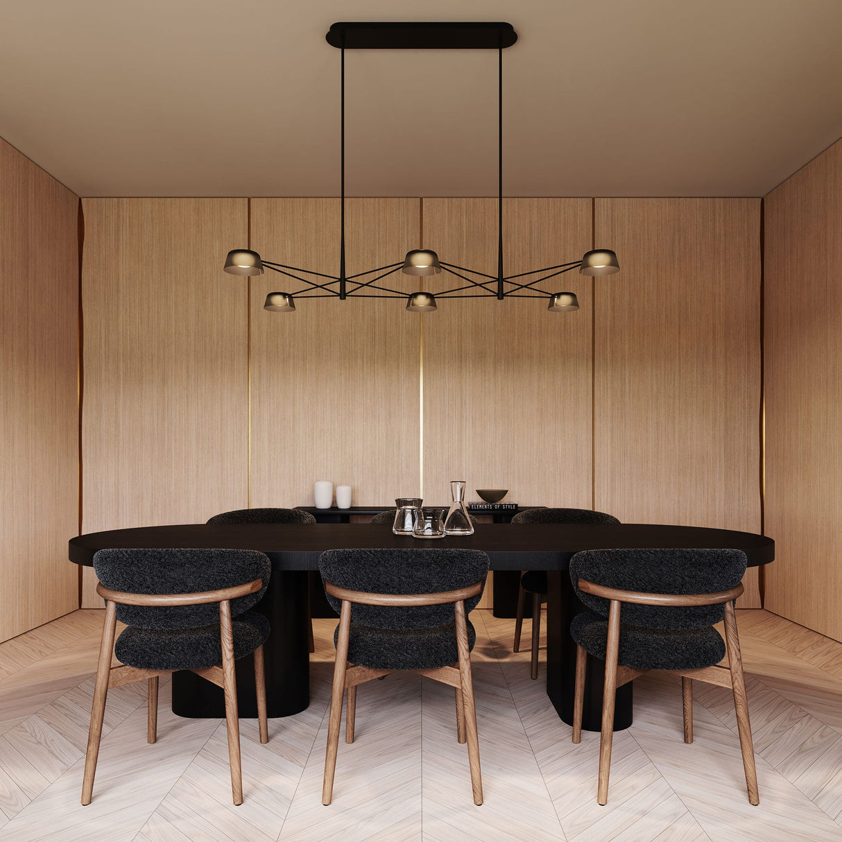Ray Linear Chandelier