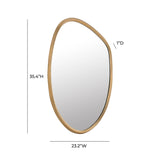 Hollis Gold Wall Mirror