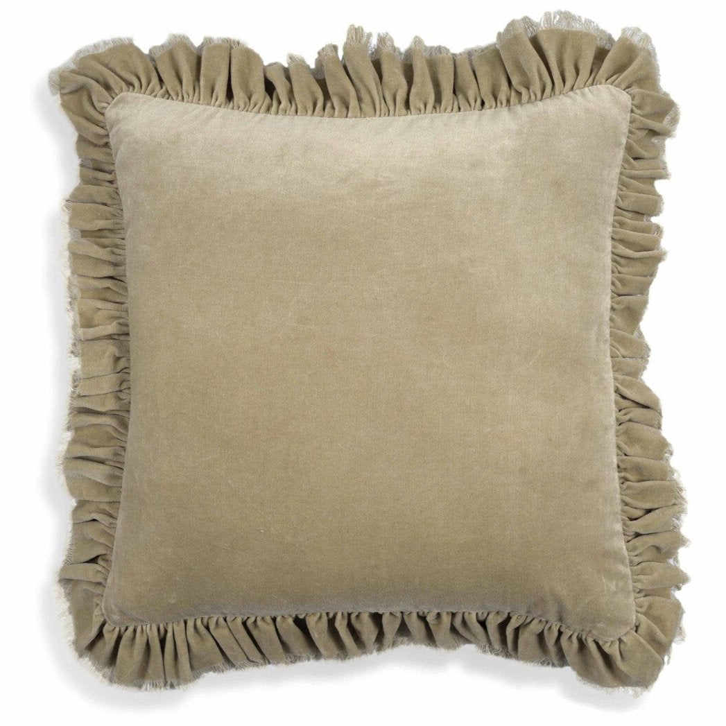 Valencia Distressed Velvet Pillow